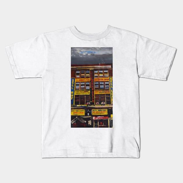 Chicago Store, USA Kids T-Shirt by golan22may